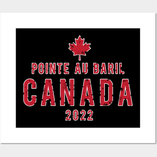 Pointe Au Barel Canada 2022 Rough Texture Posters and Art